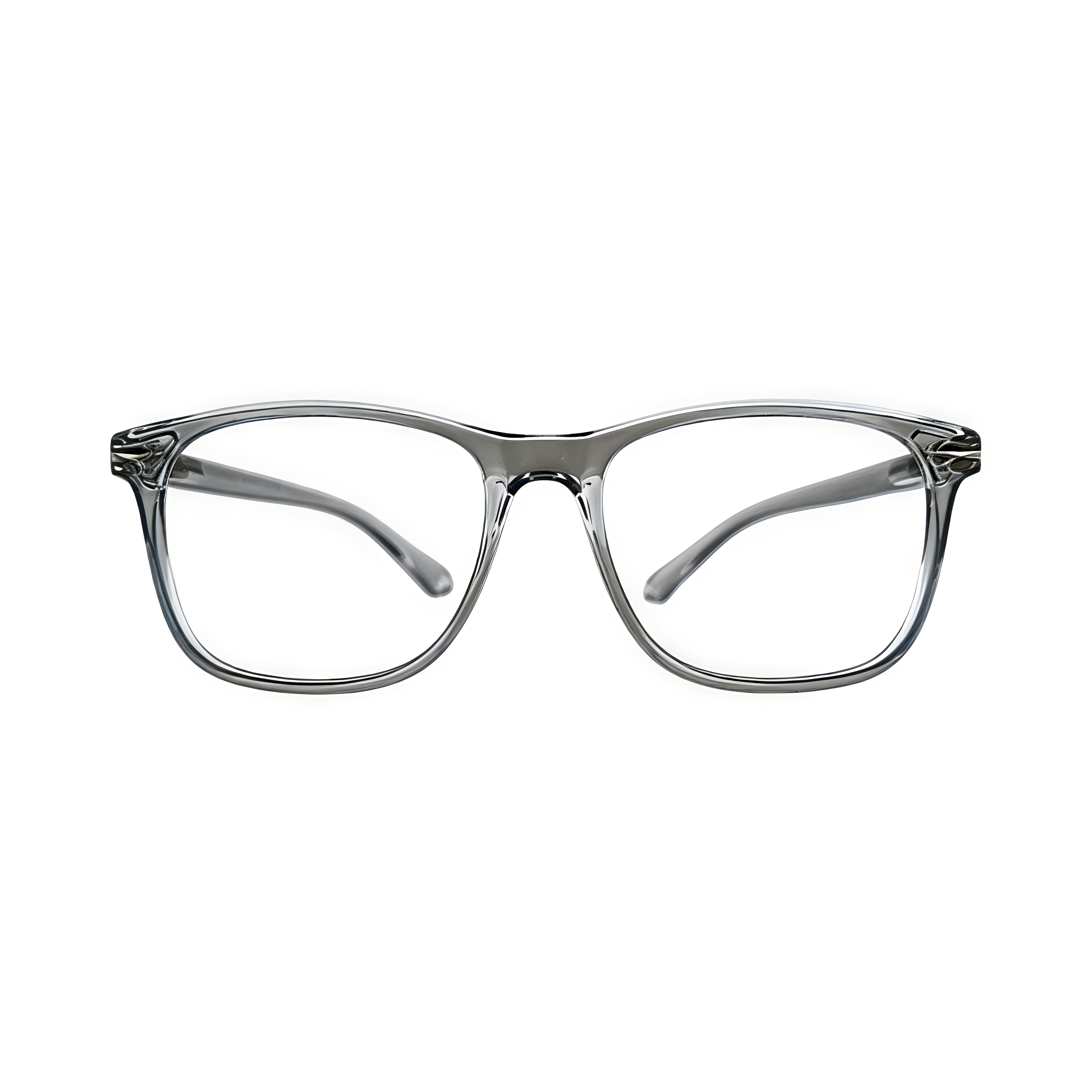 Stinic Eyewear Squarish Kid's Transparent Dark Grey